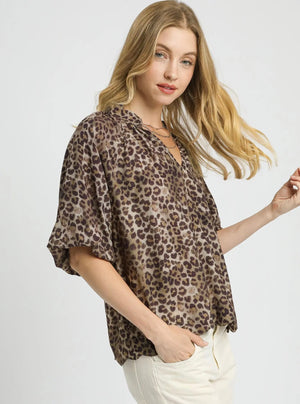 Animal Print-Olive