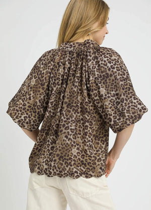 Animal Print-Olive