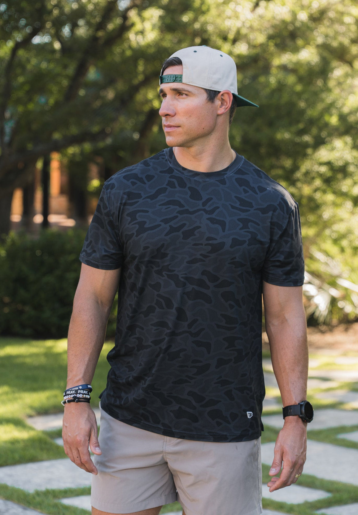 Burlebo-Go To Tee-Black Camo