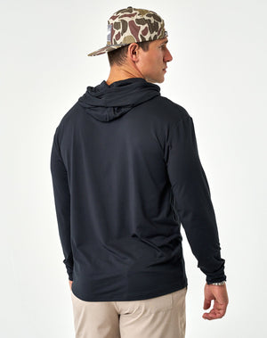 Burlebo-Performance Hoodie-Black