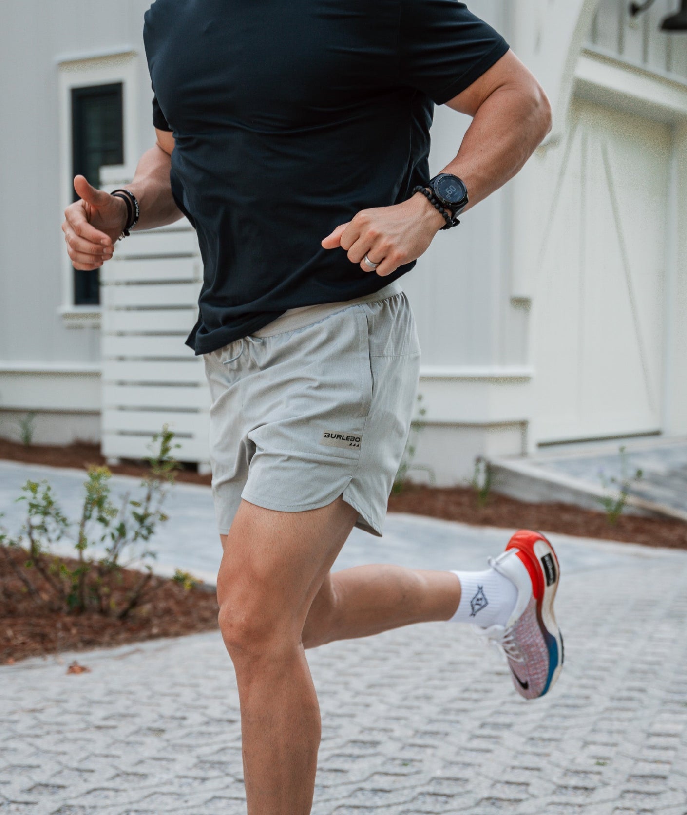 Burlebo-Training Shorts-Grey