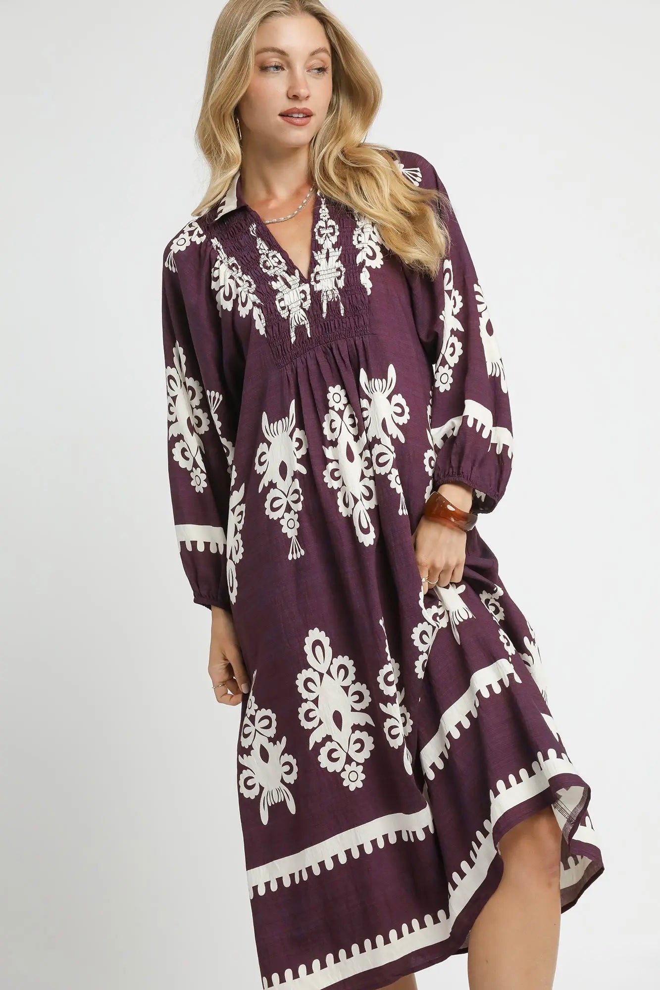 The Doris Dress-Plum