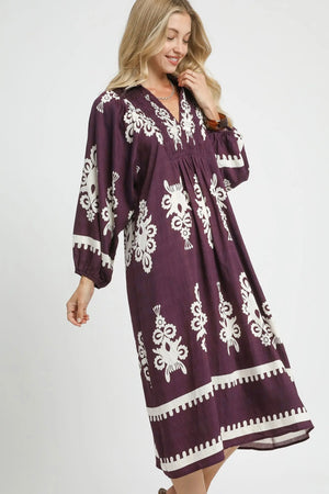 The Doris Dress-Plum