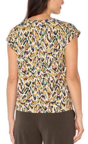 Liverpool-Sleeveless Green Multi