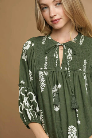 The Natalie Dress-Hunter Green