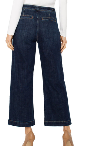 Liverpool-Stride Wide Leg Trouser-Albany