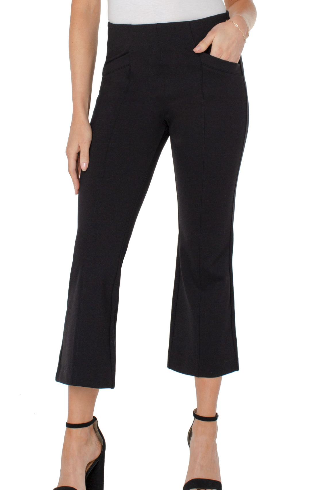 Liverpool-Stella Kick Flare-Black