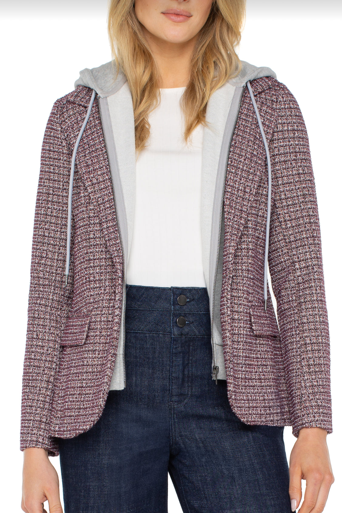 Liverpool Blazer W/Removable Hood