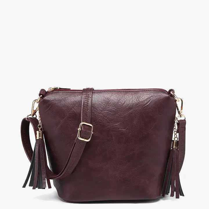 Dylan Crossbody-Deep Purple