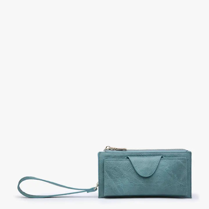 Kyla RFID Wallet w/ Snap Closure