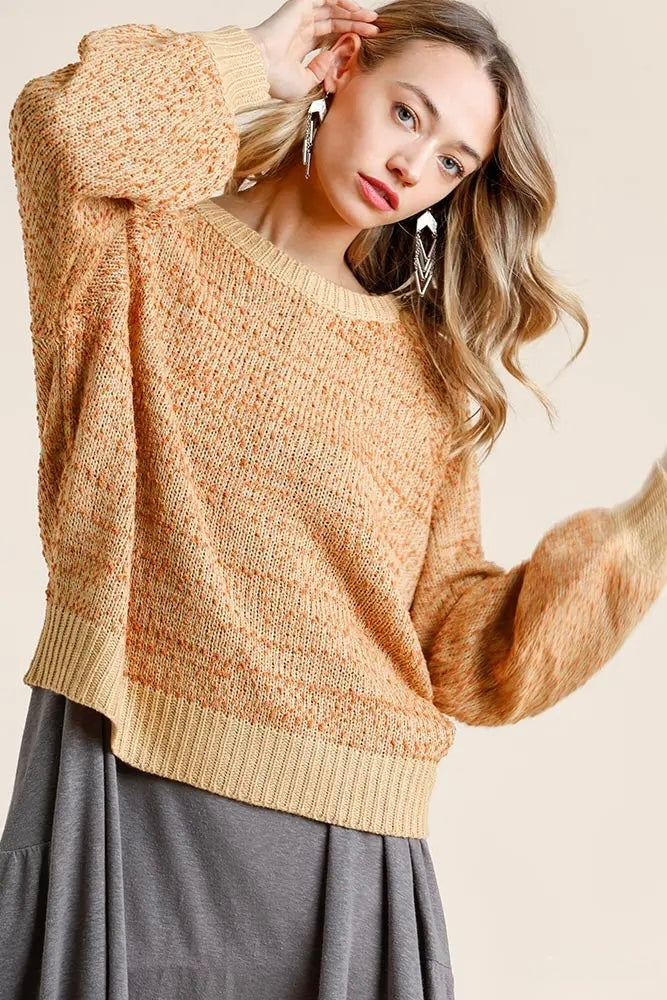 The Jennifer Sweater-Carmel