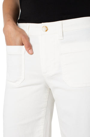 Liverpool-Corduroy Crop W/Patch Pockets/Vintage