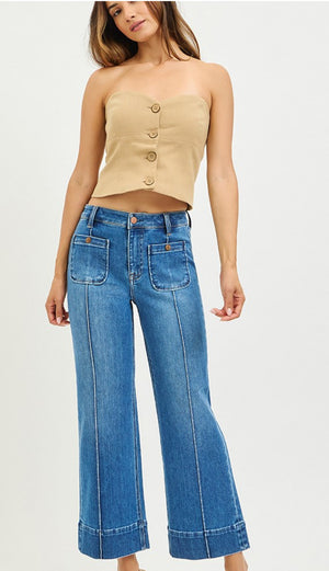 Risen-HR Crop w/Pocket