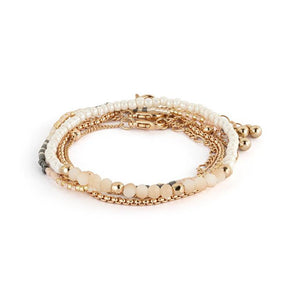 Giving Bracelet-Rose Cloud Gold