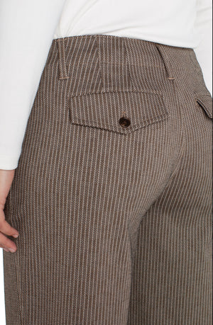 Liverpool Wide Leg Trouser-Camel