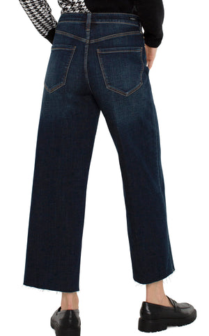 Liverpool HR Crop w/Wide Cut Hem