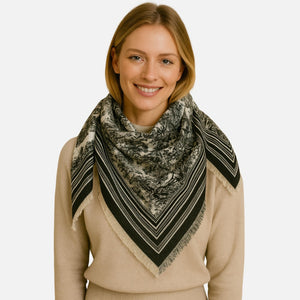 Large Printed Scarves
