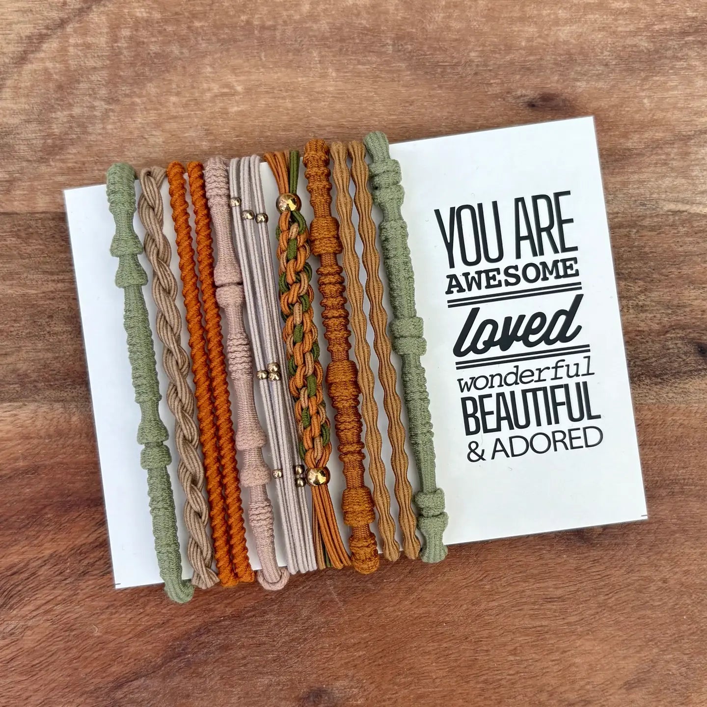 Boho Hair Ties | Earth Tones