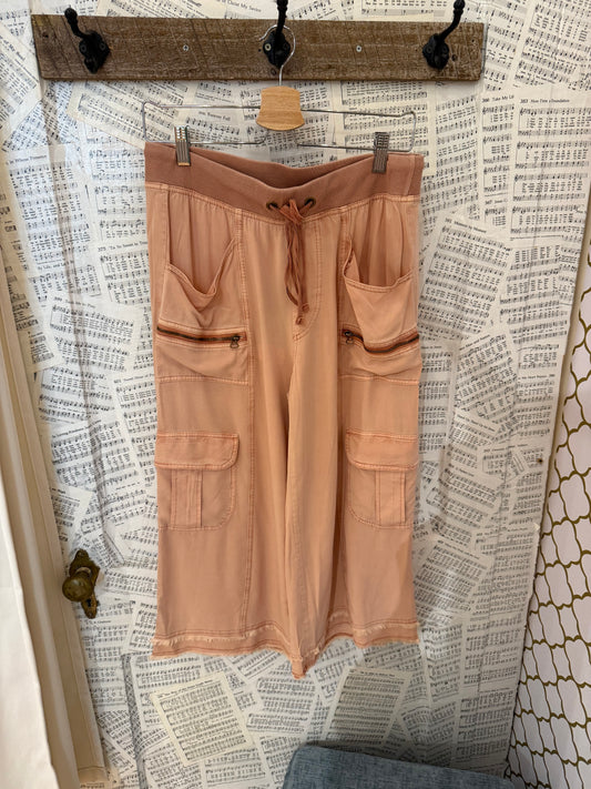 Knip Cargo Pants-Salmon