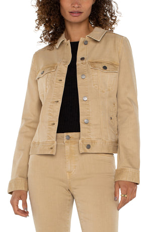 Classic Jean Jacket- Hayseed Tan