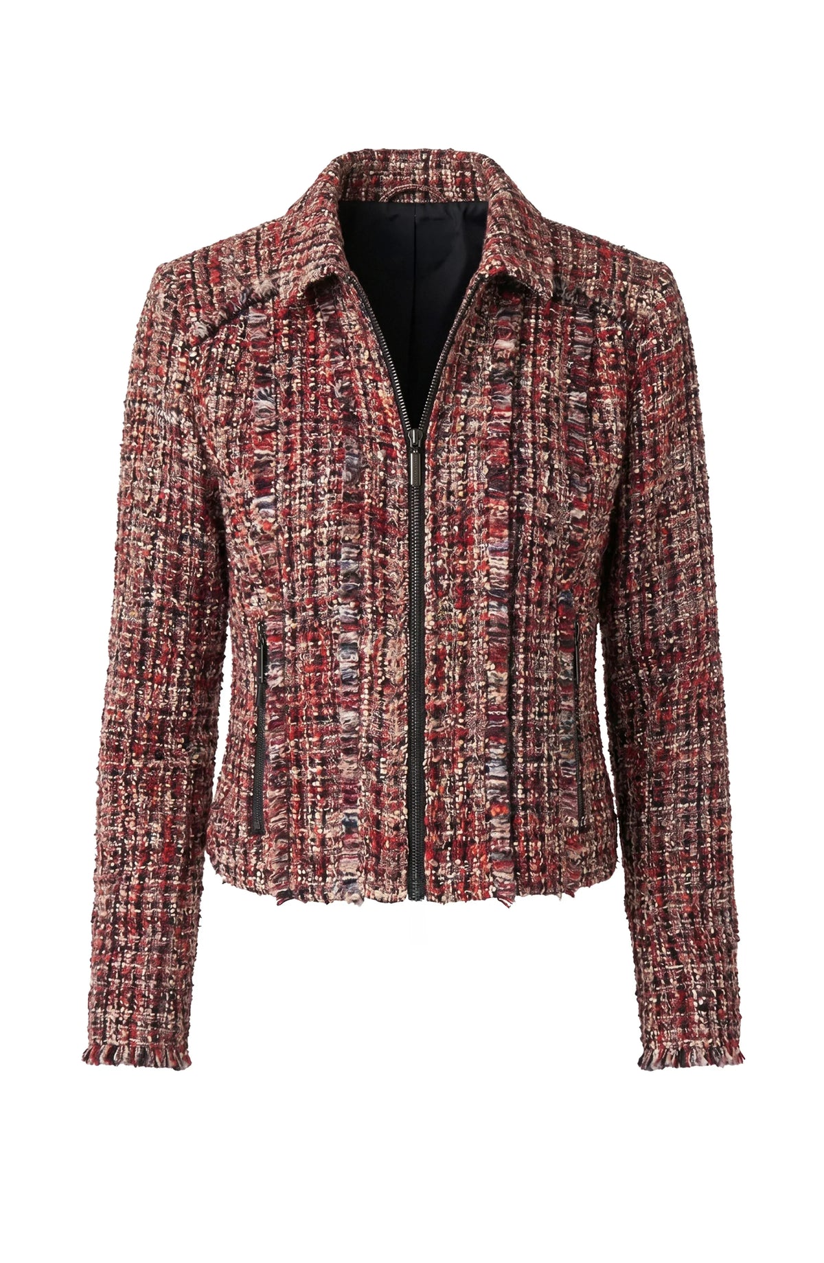Liverpool Zip Jacket With Fringe