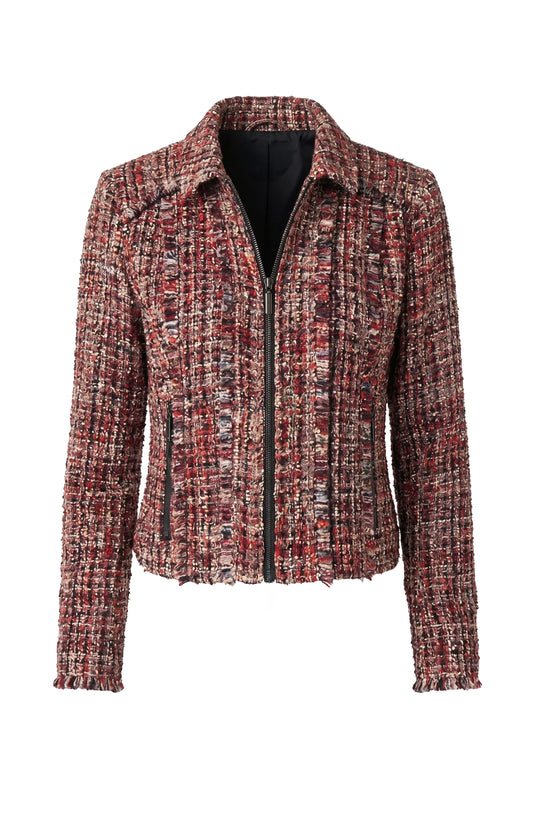Liverpool Zip Jacket With Fringe