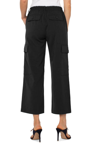 Hi-rise Cargo Crop Straight