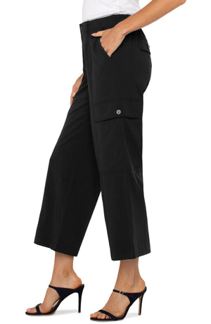 Hi-rise Cargo Crop Straight