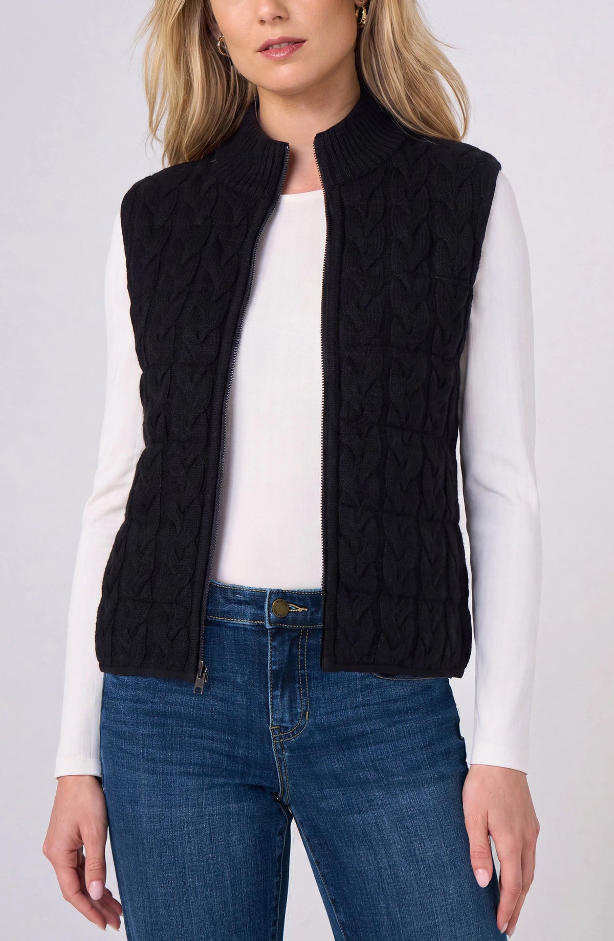 Liverpool Quilted Sweater Vest