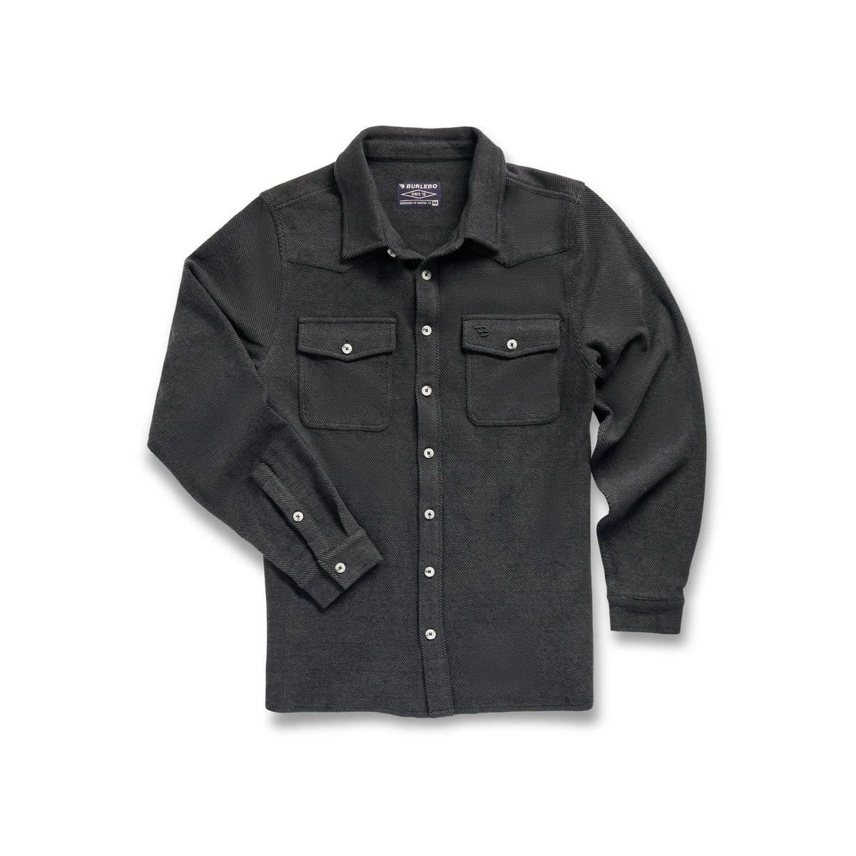Burlebo Long Sleeve- Heather Black