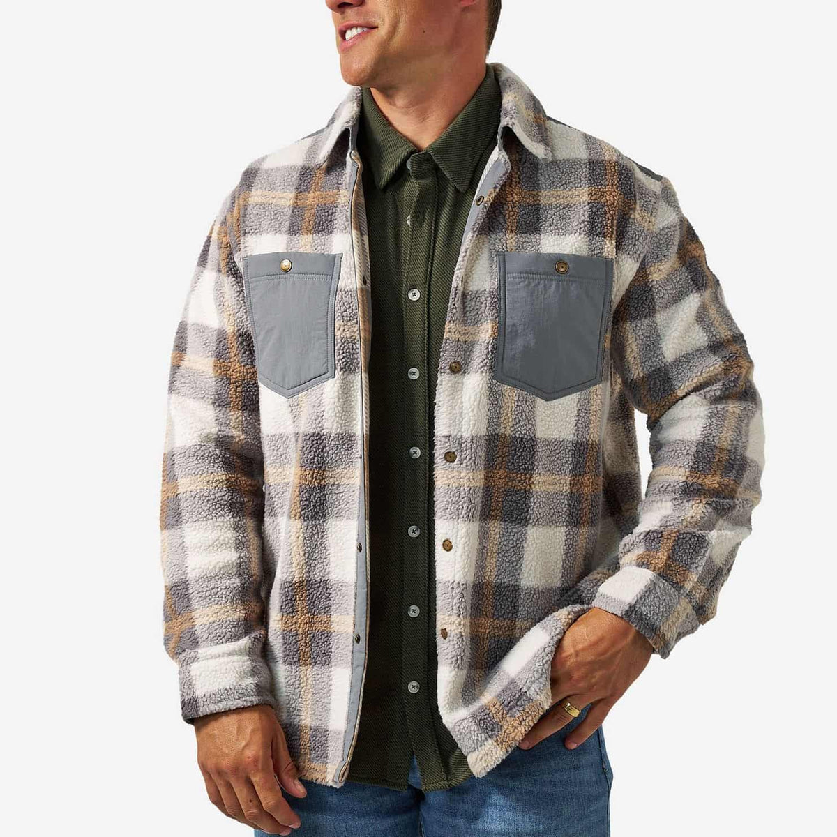 Burlebo Montana Jacket - Coyote Plaid