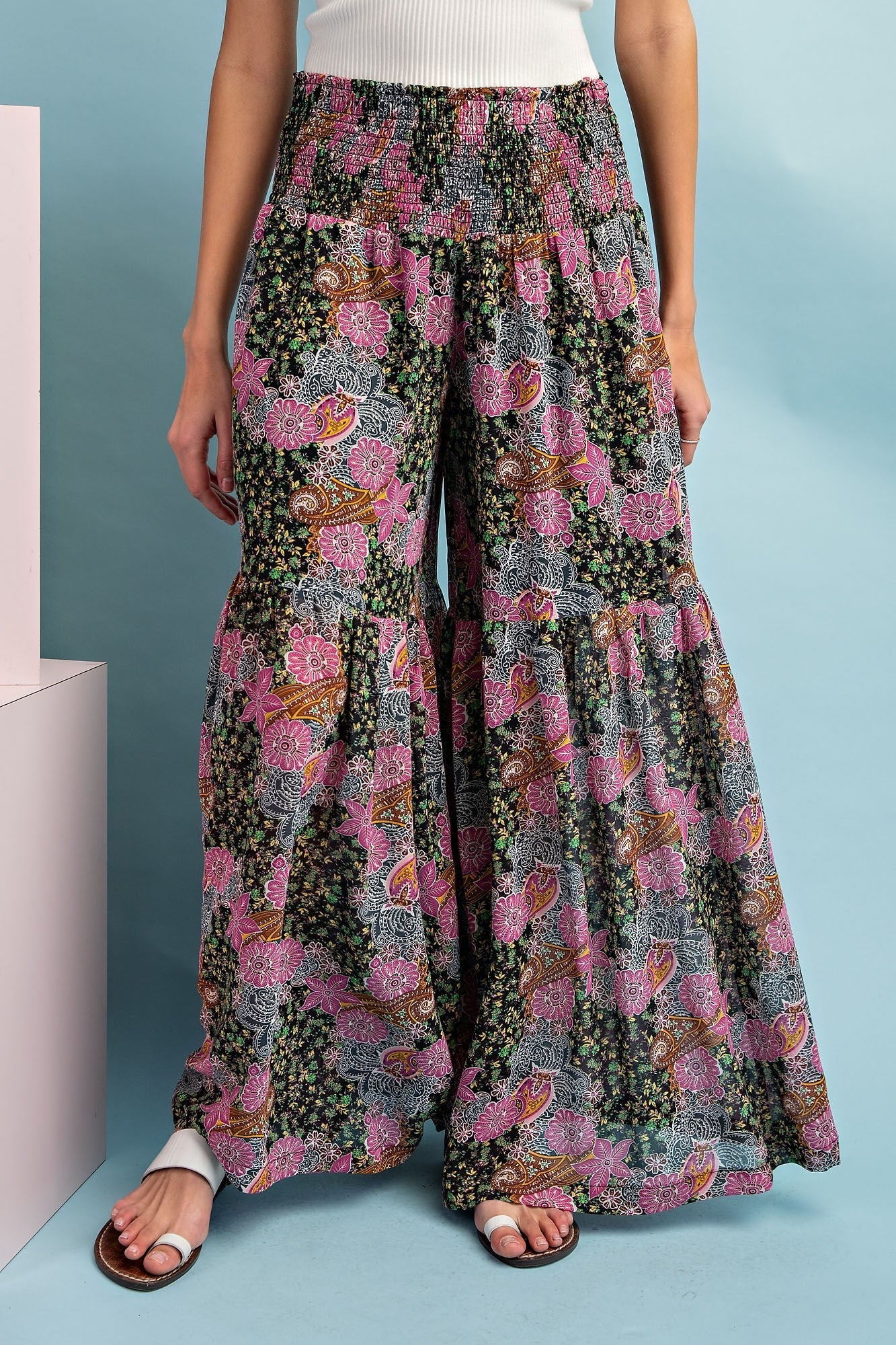 So Charming Wide-Leg Pants