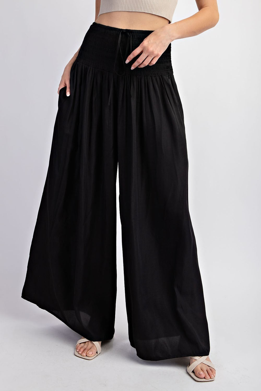 The perfect Wide Leg- Black