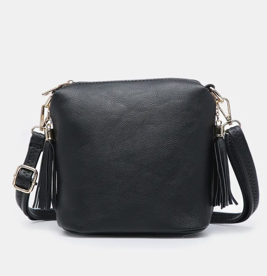 Dylan Crossbody- Black