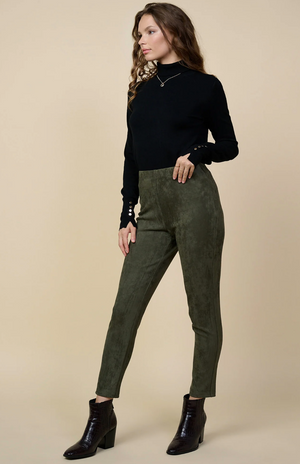 Would You Wear Suede Pants? - I Love Them & An Outfit Idea!