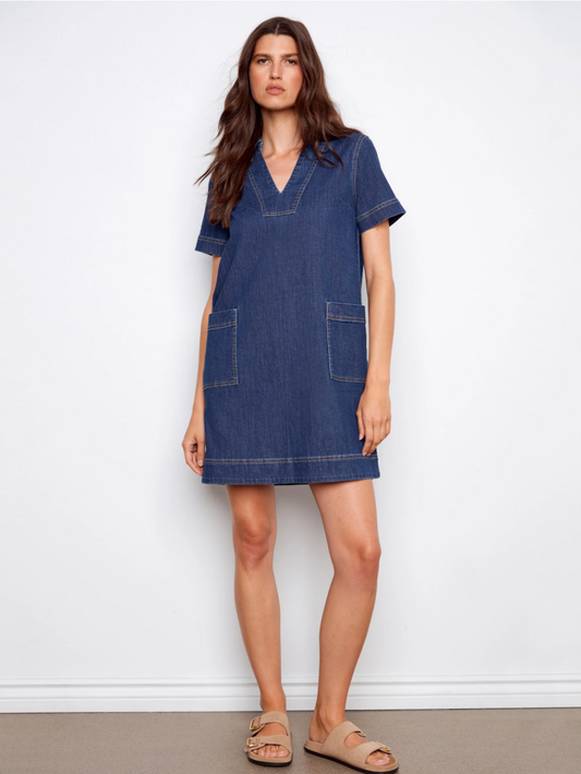 Denim Mini Dress