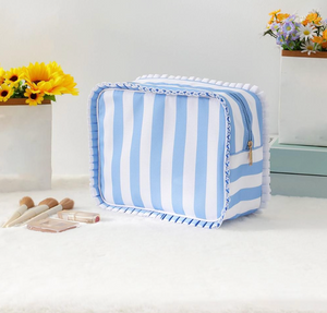 Ruffle Makeup bag