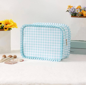 Ruffle Makeup bag