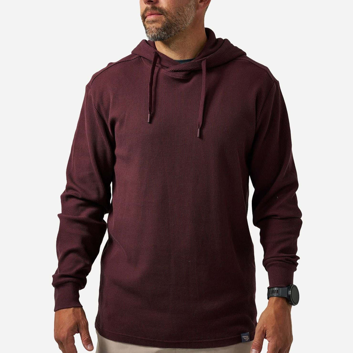 Burlebo Thermal Hoodie - Maroon