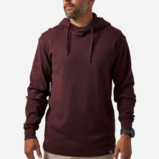 Burlebo Thermal Hoodie - Maroon
