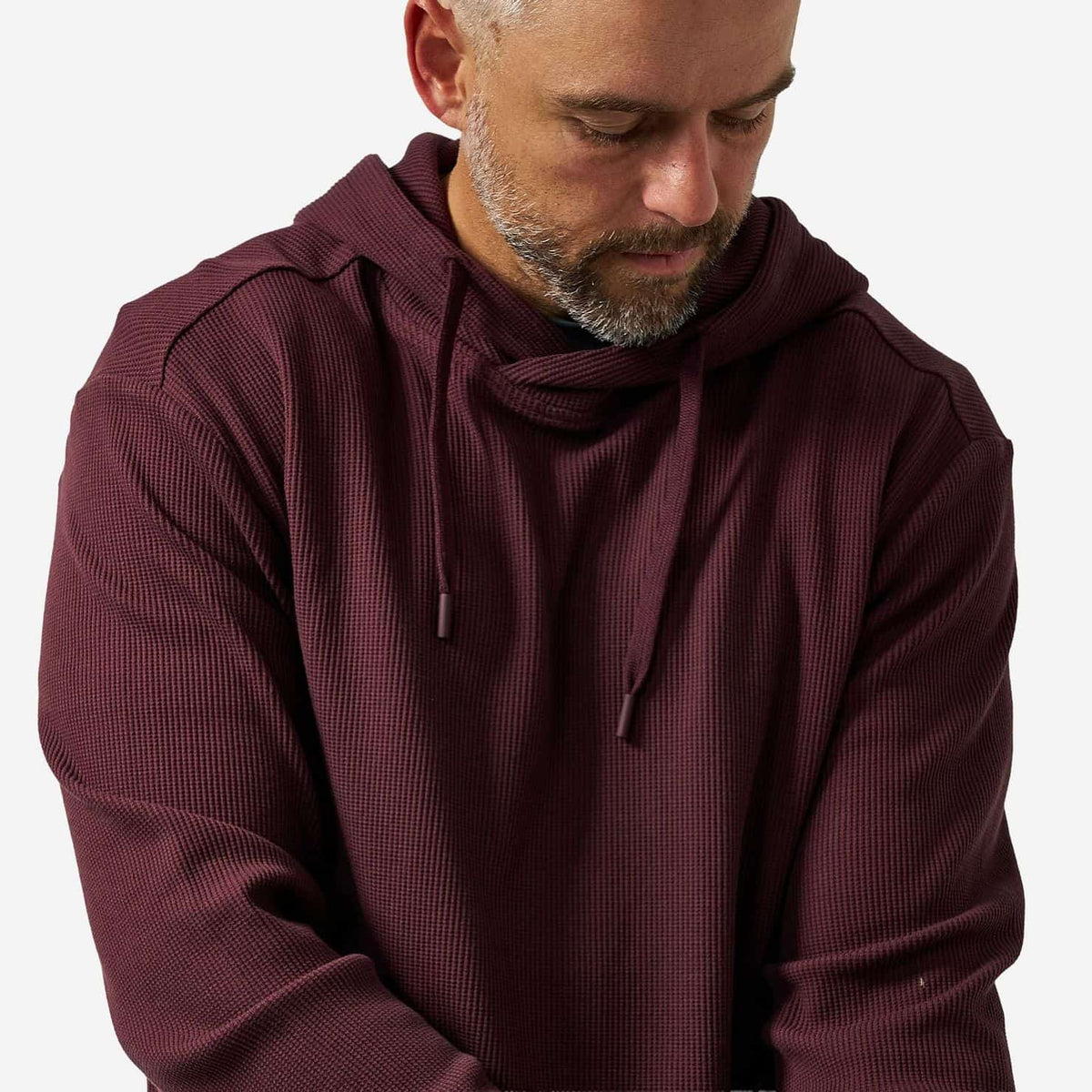 Burlebo Thermal Hoodie - Maroon