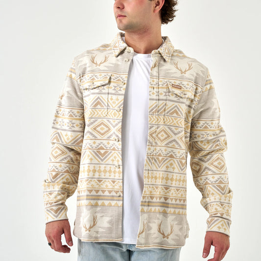 Burlebo Flannel- Aztec Cream