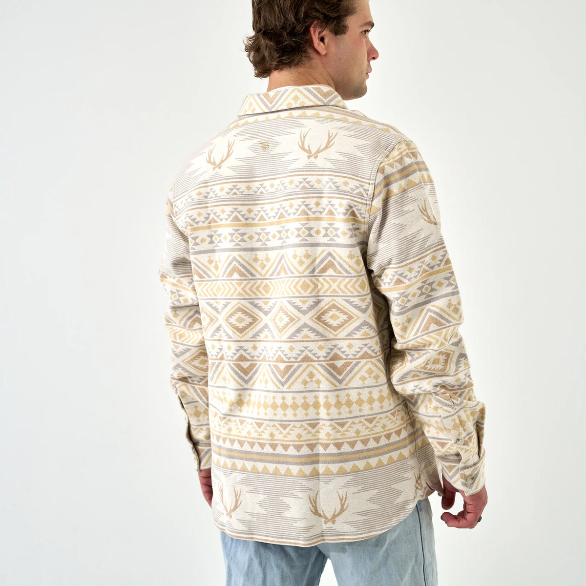 Burlebo Flannel- Aztec Cream