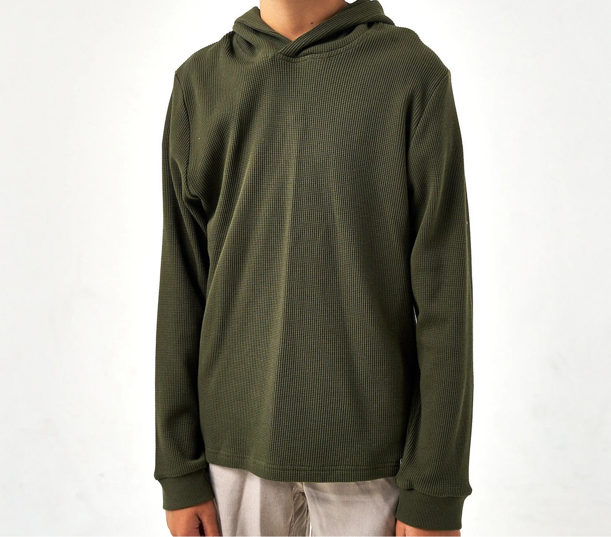 Burlebo Thermal Hoodie - Mallard Green