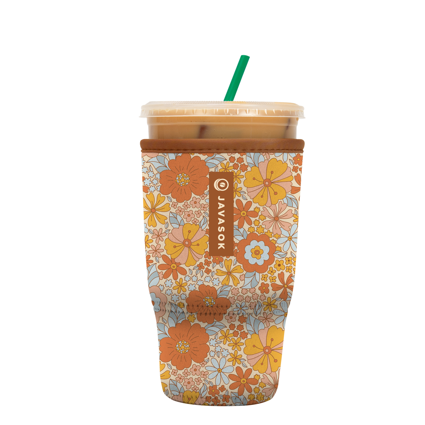 JavaSok - Flower Power: Medium 22-28oz