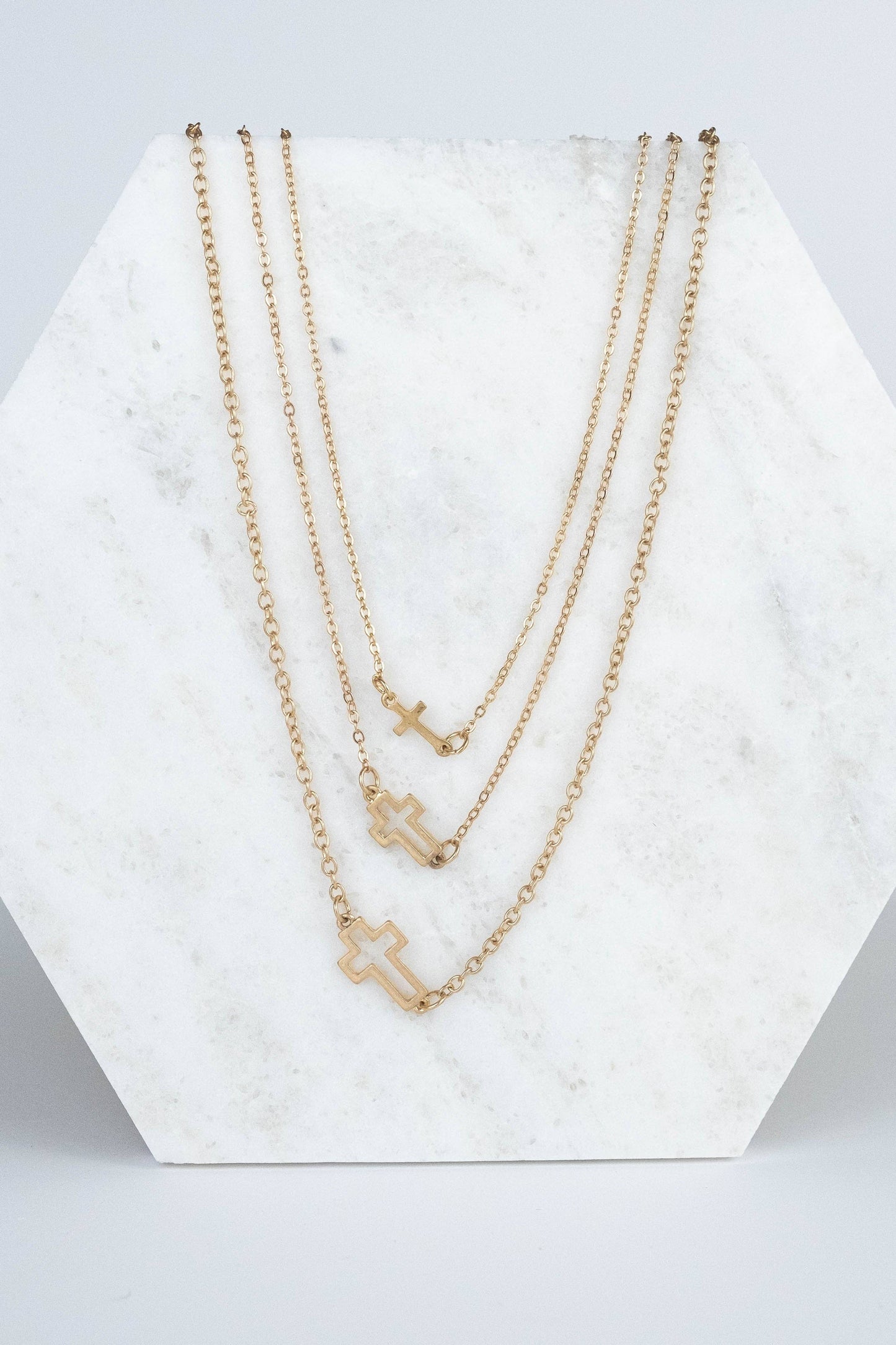 Fabia Necklace in Gold