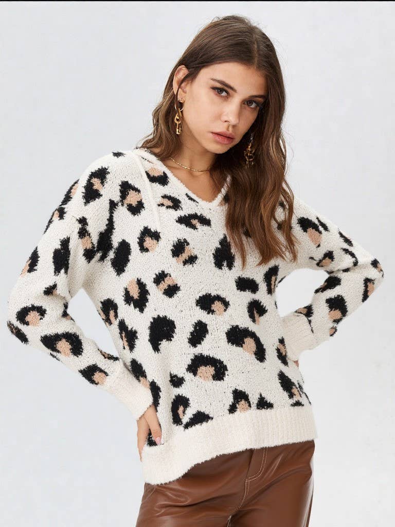 Leopard Printed  Sweater