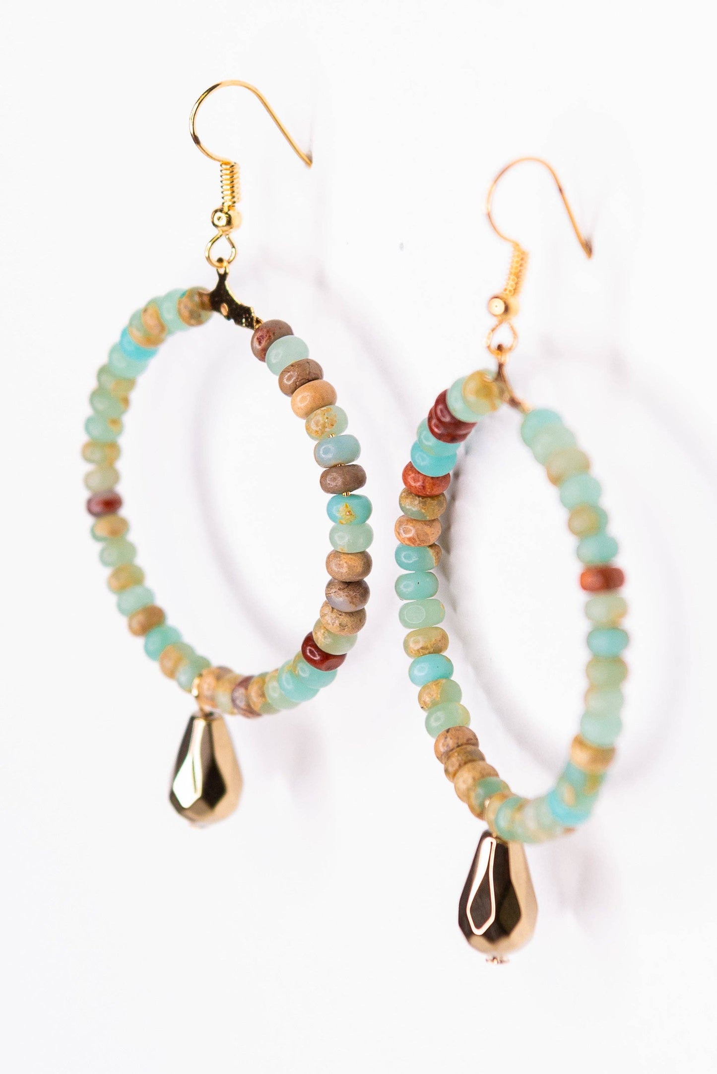 Marta Earring- Imperial Jasper