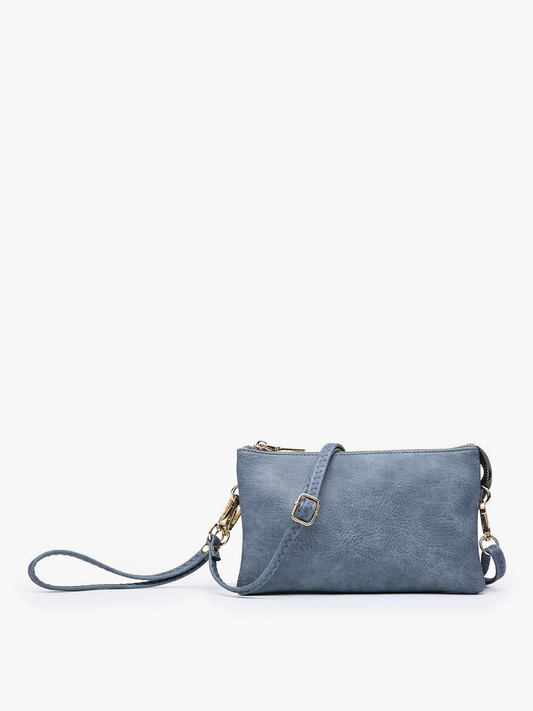 Riley Crossbody- Denim Blue
