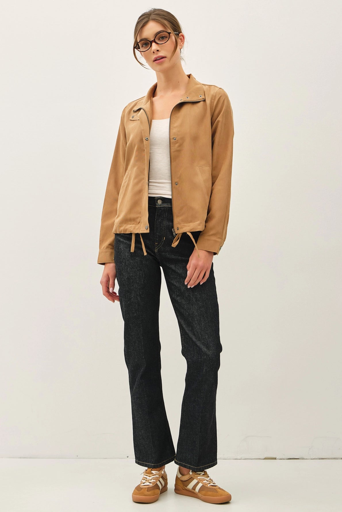 Utility Jacket-Camel